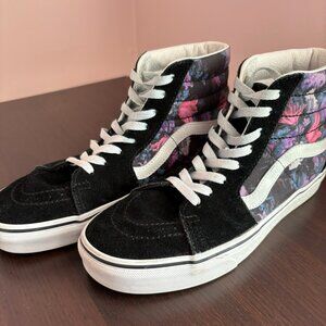 Vans Sk8-Hi 'Warped Floral' Unisx Shoes - wmns sz 9